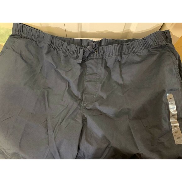 Free Assembly Men’s Sz 3XL Blue Flat‎ Front E-Waist Utility Drawstring Shorts - Picture 4 of 7